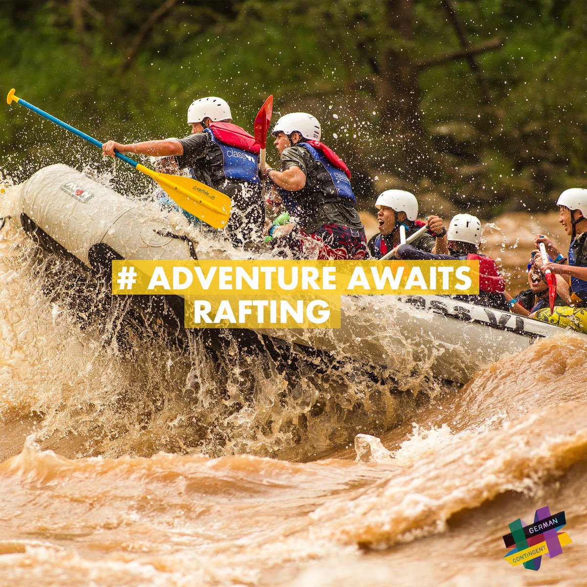 Deutsches Jamboree Kontingent (@wsjrdp) on Twitter photo Du möchtest zukünftig mehr Abenteur erleben? Dann melde Dich doch zum <a href="/2019_wsj/">24th World #ScoutJamboree</a> an und werde Teil des #wsjrdp - Kontingents: worldscoutjamboree.de. Auf dem Jamboree-Gelände in West Virginia / USA kannst Du dann jede Menge Abenteuer, unter anderem Rafting, erleben :-) Du möchtest zukünftig mehr Abenteur erleben? Dann melde Dich doch zum <a href="/2019_wsj/">24th World #ScoutJamboree</a> an und werde Teil des #wsjrdp - Kontingents: worldscoutjamboree.de. Auf dem Jamboree-Gelände in West Virginia / USA kannst Du dann jede Menge Abenteuer, unter anderem Rafting, erleben :-)