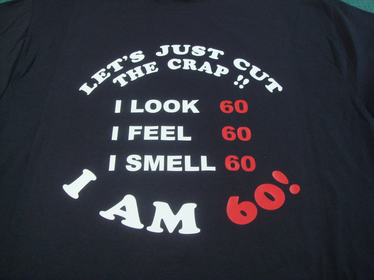 CrystalPrint_'s tweet photo. #Throwback to one of the t-shirts we printed for a 60th birthday celebration! https://t.co/FW4rQXRh0B