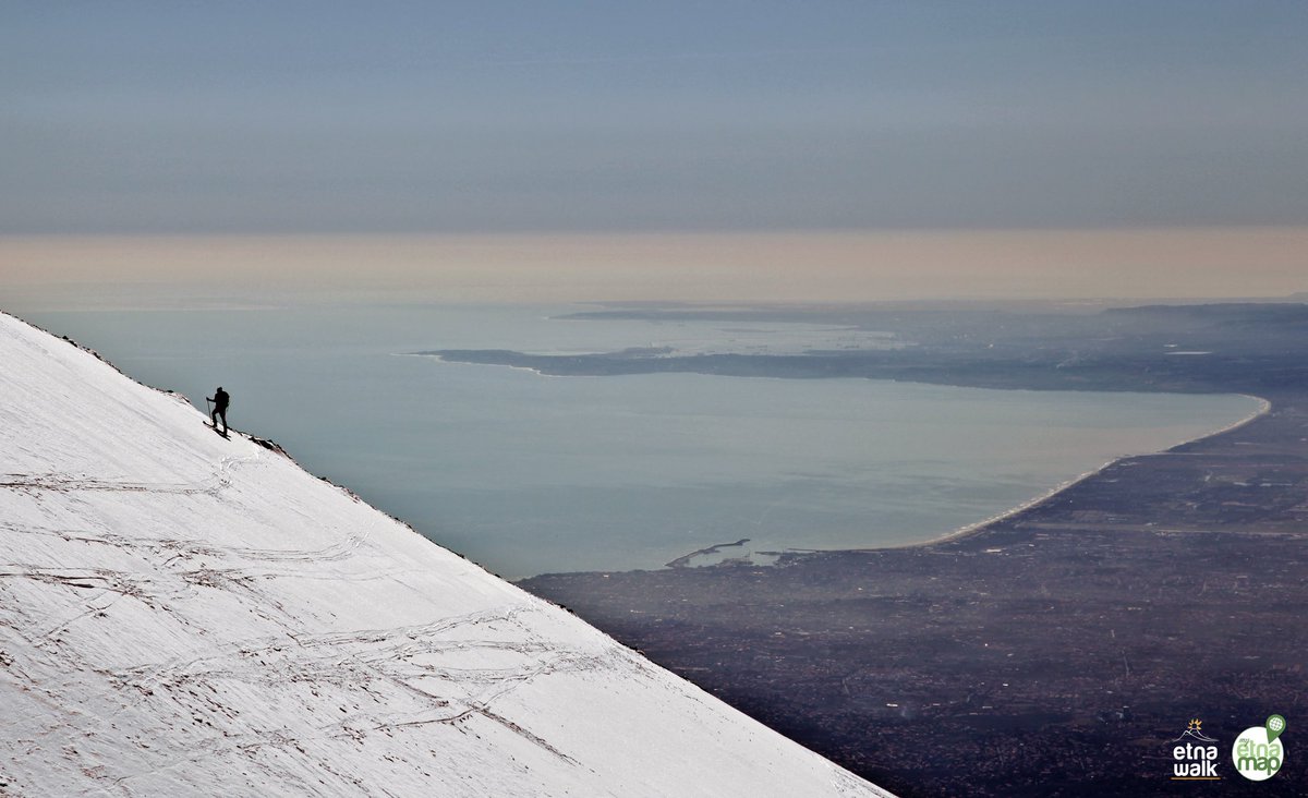 #Skiing in #Sicily 
#Etna 
#Catania 
#MilletRiseUp