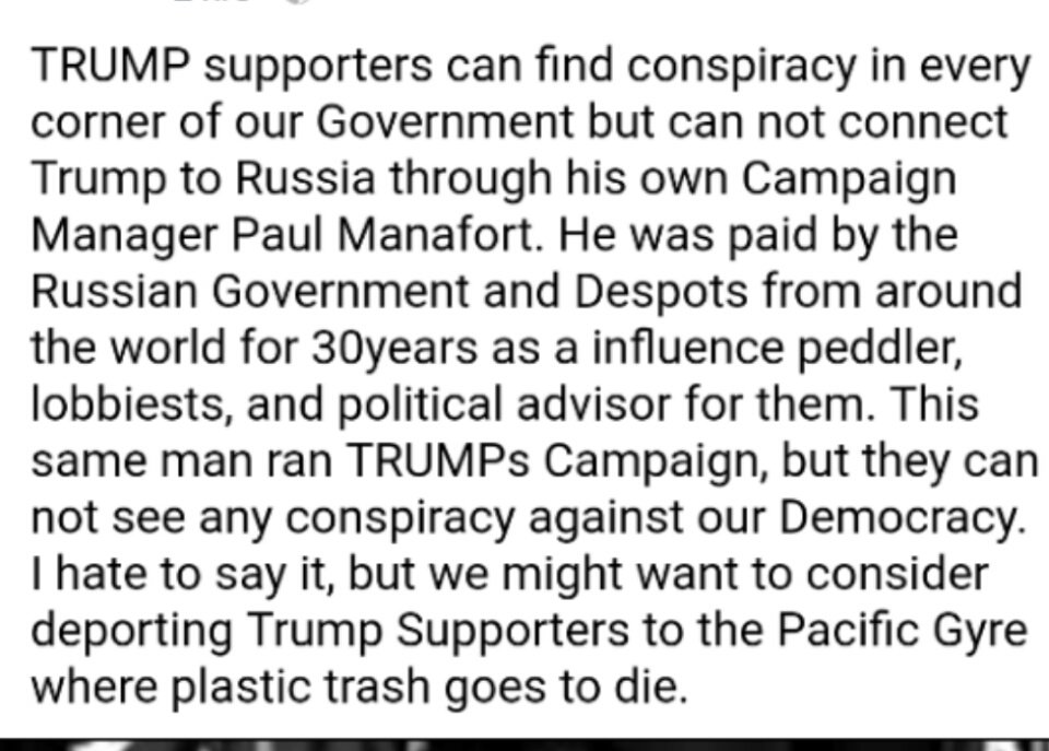 ActivistProud's tweet photo. Cognitive Dissonance. Gaslighting. This has really gotten old. It's 2018 and we're still going through this. Why is getting Trump's a** out of there taking so long? If this was President Obama he would have been gone. We cannot let GOP win Congress Anymore. They're Corrupt. https://t.co/XSzjjBDbTg