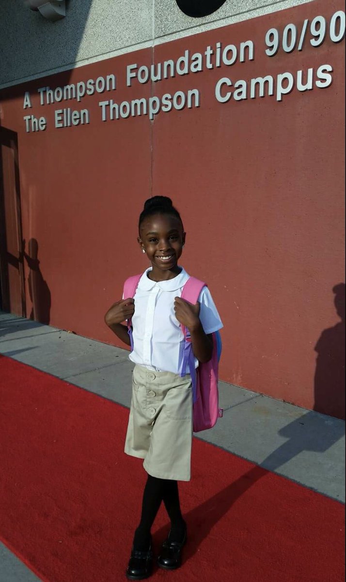 🚨🚨 We present to you Brown Girls Reader of the Month: Christina!

Christina is eight years old and in the third grade. She attends University Prep Academy at the Ellen Thompson campus. She loves school &amp; her favorite subjects are math and reading. 

#browngirlsread #education