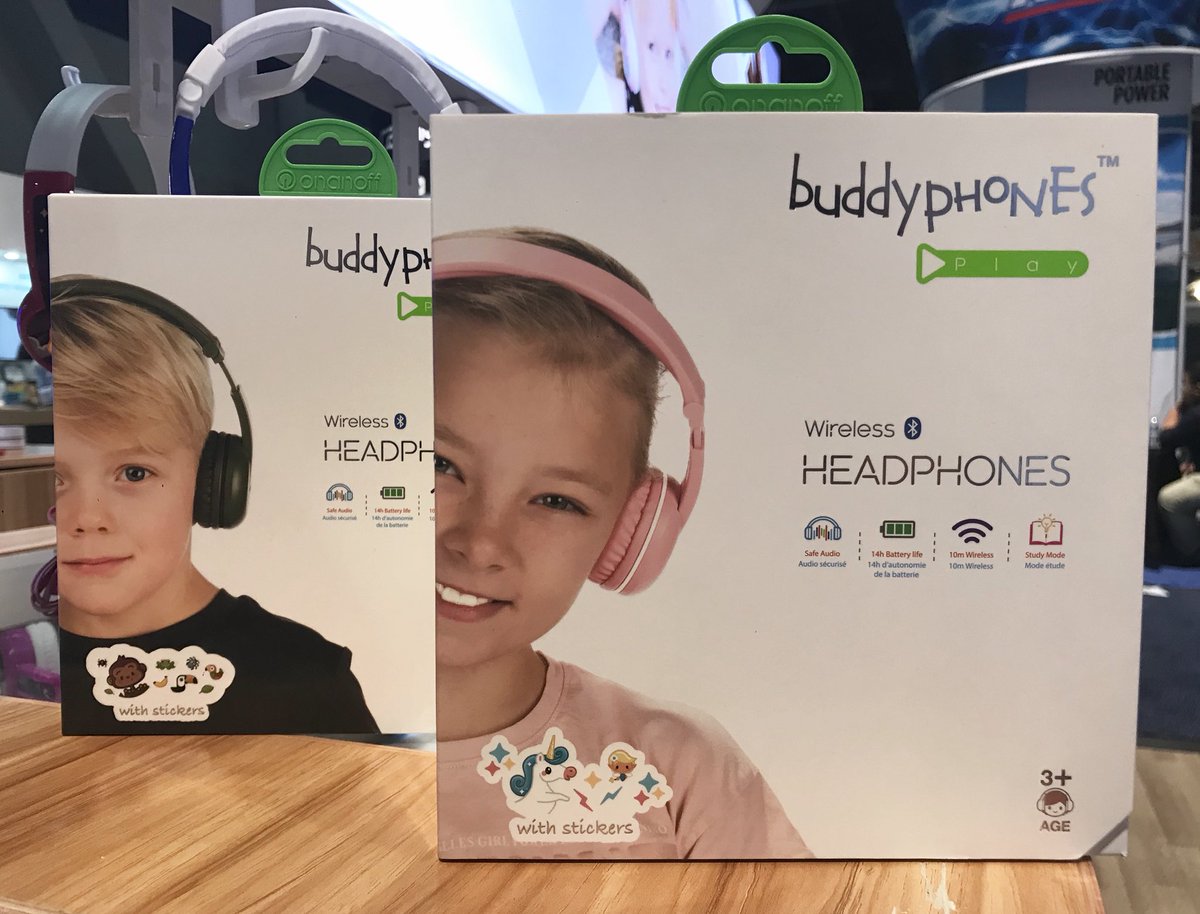onanoff's tweet image. We take play seriously! #BuddyPhones #kidsatplay @KidsATPlayCES #safeaudio #tech #CES2018