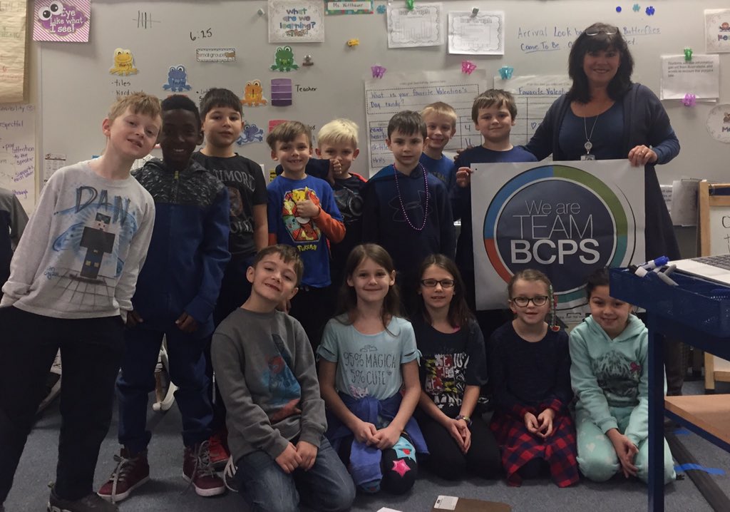 WitthauerNina's tweet photo. Second Grade BCPS spirit. #bcpsblue https://t.co/8YEt8Z2zsK