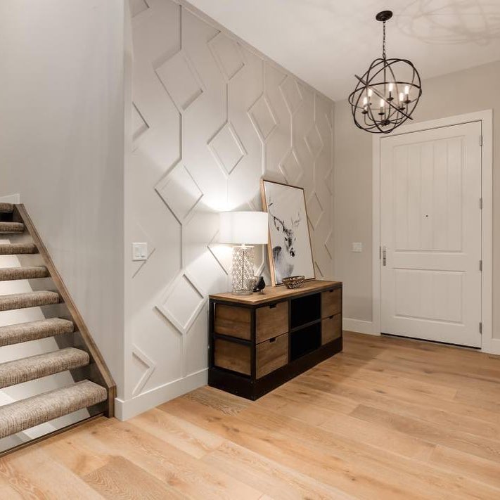 designgroupyyc's tweet image. Subtle statement walls - a great #designtip and stunning example from @LindsayOCreativ !