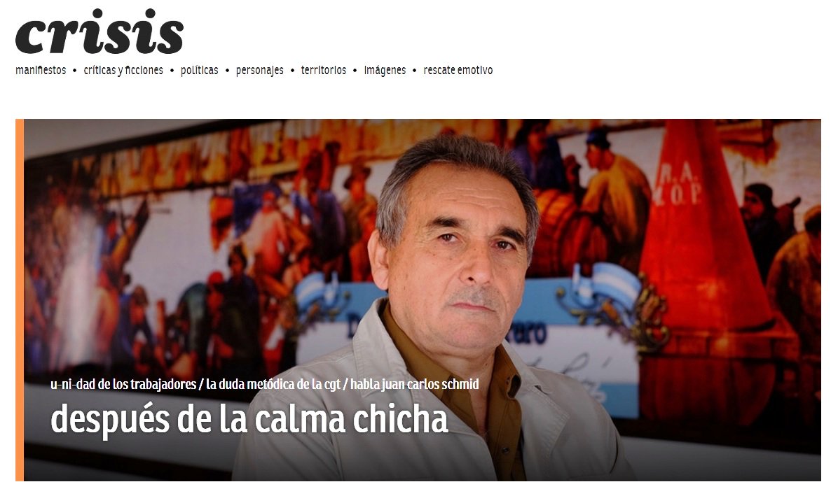 Agradezco a la <a href="/CrisisRevista/">revista crisis</a> por la publicación de la entrevista que me realizaron hace un par de semanas. Cc. <a href="/paulaabalmedina/">paulaabalmedina</a> y Mario Santucho. 
revistacrisis.com.ar/notas/despues-…