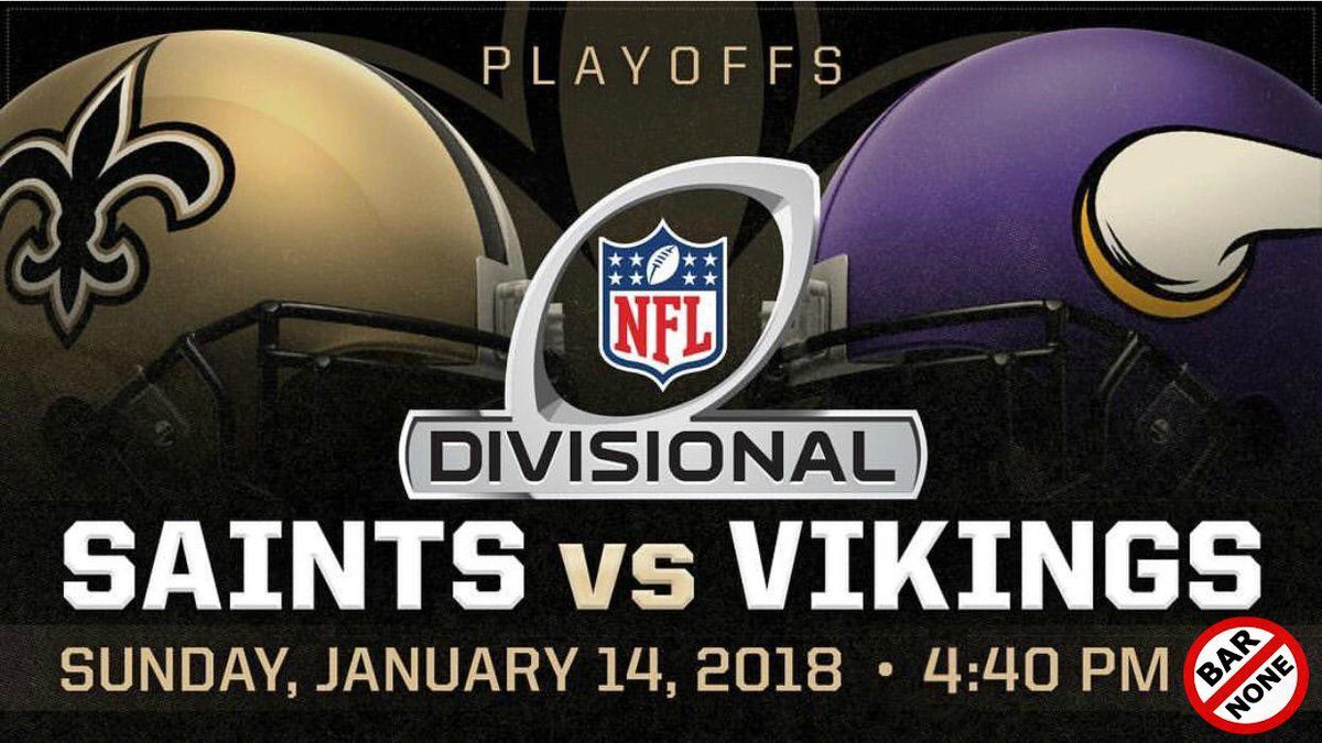 BarNoneNYC's tweet image. Doors open at noon and you’ll wanna get here early cause this one’s gonna get crazy! Whether it’s WhoDat or Skol, we’ll have everyone covered with lots and lots of cheap alcohol! Win or go home
#NFLDivisionalPlayoff #Saints #Vikings #WhoDat #Skol #SaintsNation #VikingsNation