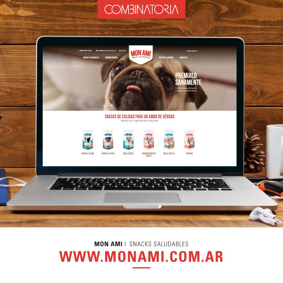 ¡Les presentamos a Mon Ami! 
Trabajamos en este proyecto de Ecommerce B2B, desarrollando y diseñando su tienda y llevando adelante su estrategia de mk digital, junto a <a href="/redplataforma/">Red Plataforma</a>, <a href="/steinhardtsa/">Steinhardt S.A.</a> y ACSIS. 

Conocé su tienda>
🐾monami.com.ar