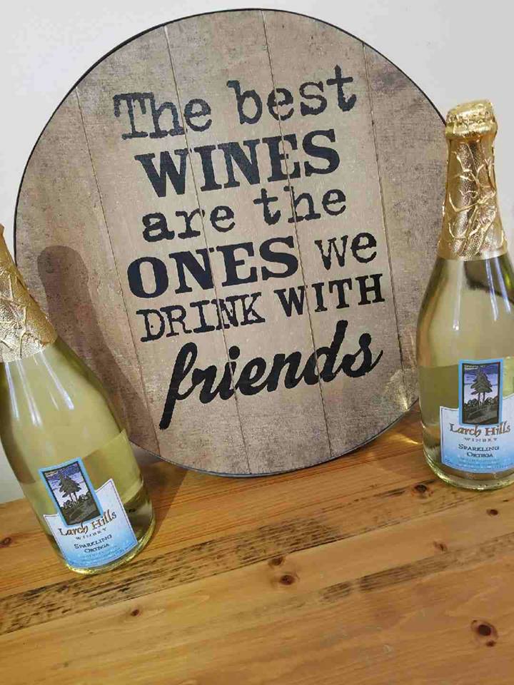 And just like that we have Sparkling Ortega again, Enjoy this refreshing #prosecco style wine. #wine #WineAndCheese #winelover #BCWine #salmonarm #ShuswapWinery #Ortega #friends #tastings #openyearround #WhiteWine #RedWine