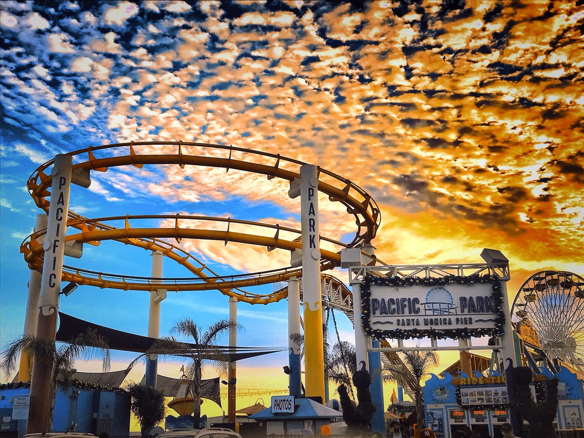 kcs____X's tweet image. 📍: Santa Monica Pier
🌅🎢🎡