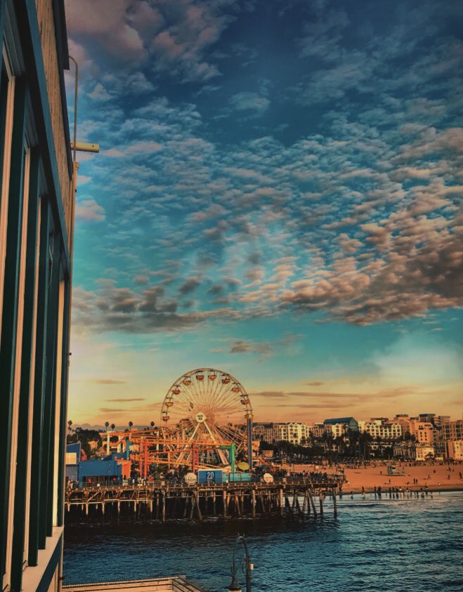 kcs____X's tweet image. 📍: Santa Monica Pier
🌅🎢🎡
