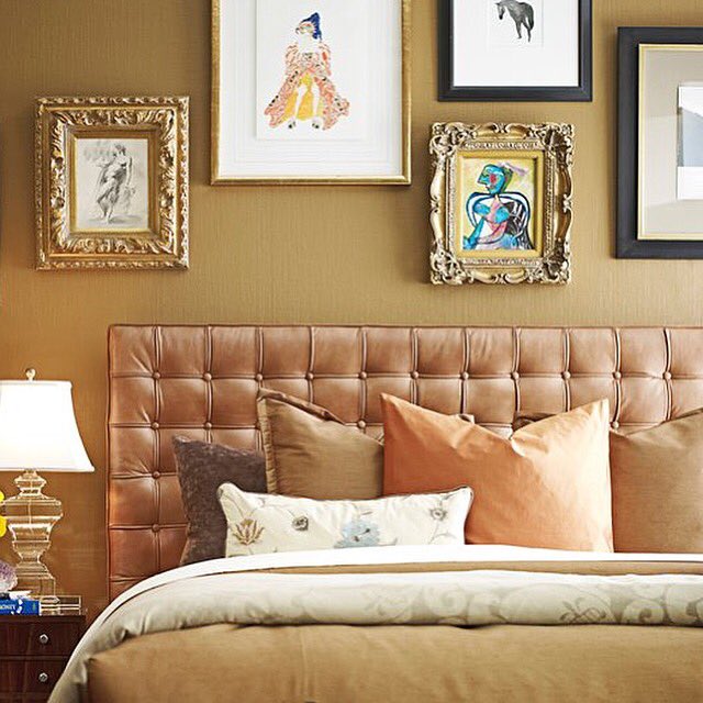 Our Claire King Bed is perfectly fit for a queen. 👑 #Henredon