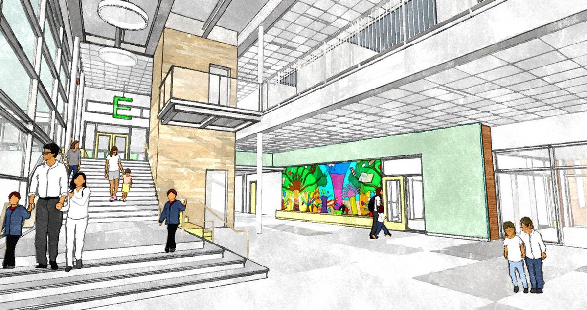 QuinnEvansQE's tweet photo. Very proud to have worked on such an inspiring project for the Dorothy I. Height #ElementarySchool, formerly John Eager Howard Elementary School.
Thank you for the mention @HNIBaltimore! #QEARch
@BaltCitySchools @MDStadiumAuth https://t.co/g6pE3yVR6t