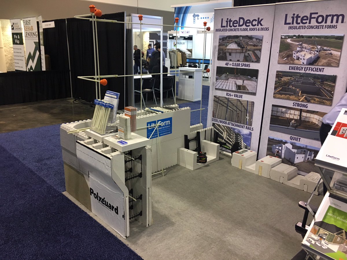liteform's tweet image. If you’re attending the @IntlBldrsShow, there’s still time to stop by and visit with members of the #LiteForm team at booth W7548!