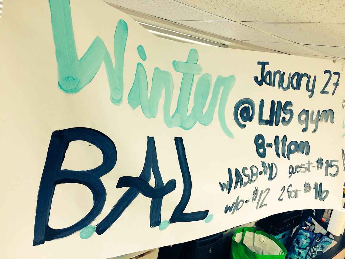 Winter B.A.L is January 27th!❄️❄️❄️(B.A.L stands for Buhach, Atwater, &amp; Livingston)