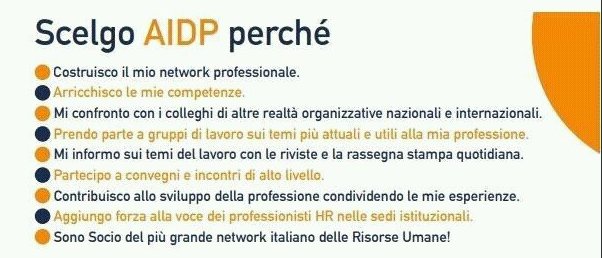 Perchè scegli #aidp?
#risorseumane #hr #network #competenze #lavoro