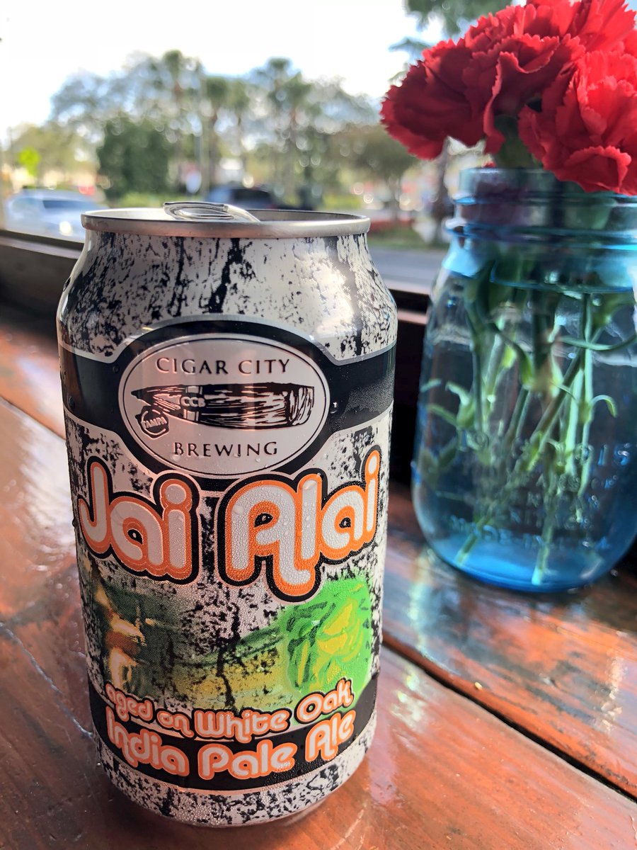 matta_tpa's tweet photo. --> @CigarCityBeer White Oak #JaiAlai #IPA can still be found around town #craftbeer @JJTaylorFL https://t.co/J052rRwc8o