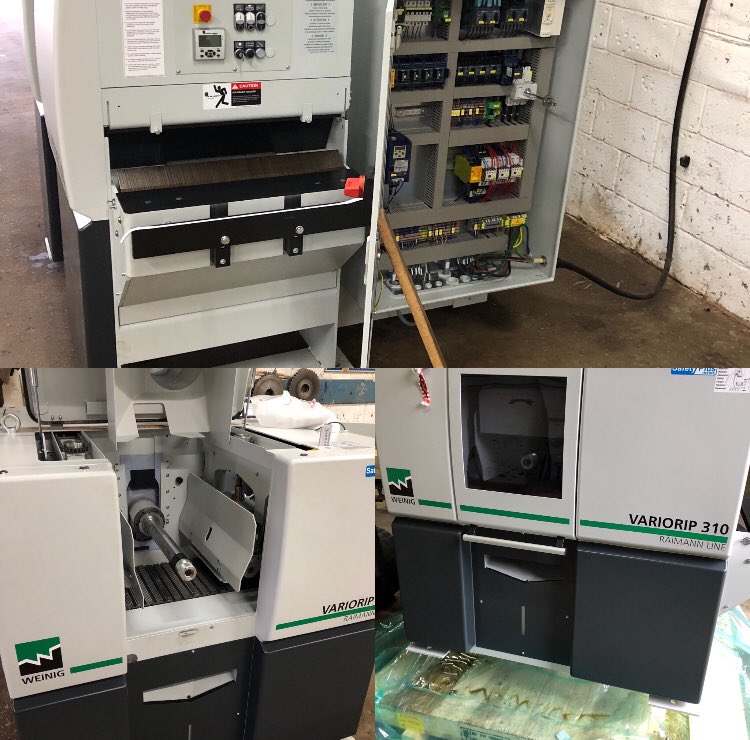 Took delivery of our new saw today ready to be commissioned in the morning, upgrading our machining facilities enabling even better quality and service to our customers #eoburton #weinig #quality #service #timber #timberspecialists #merchants #brentwood #essex #hardwood #sawmill