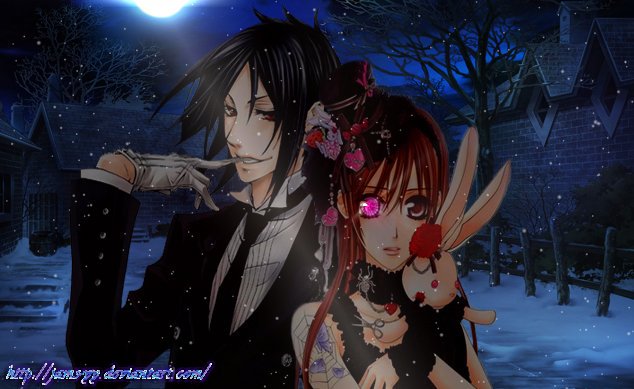 catphantomhive1's tweet photo. *she walked with Sebby as she held he rabbit her dad gave her for Christmas as she glanced at Sebby and blushed* https://t.co/czw0xLybzL