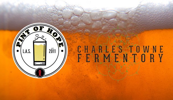 PintofHope's tweet photo. On February 1st, @CHSFermentory is the place to be! They will donate $1/pint to @LowcountryAIDS  Get early bird tix to @CHSBeerGarden Meet the awesome @ChasBlockade players and join our #LoveSafe campaign! #chsbeer #chsevents #CraftBeer #chsbeergarden https://t.co/g0274MkdnO