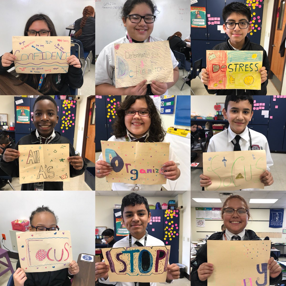 saenzclassrocks's tweet photo. In AVID we are setting goals and creating our #oneword that will focus and motivate us to finish strong. Thank you @KayleeBell17 for the idea! https://t.co/WBiJxAJPtu