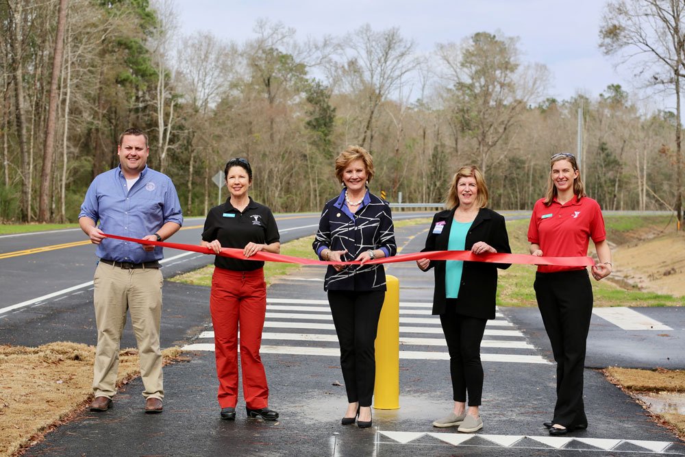 STPGOV's tweet photo. Pat Brister, St. Tammany Parish President, announced today that the Francis Road Extension and 10-foot wide mixed-use path, is now open. Read more:  https://t.co/6s5HT6xX43 https://t.co/wkdqmzR59E