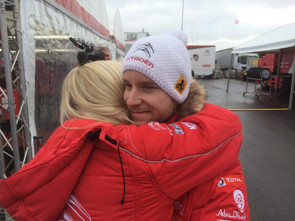 beatetorjussen's tweet photo. Congratulations @MadsOstberg on @CitroenRacing comeback for @RallySweden A big hug awaits you here at home ❤ Félicitations! #bananaisback https://t.co/NdBPShEtJA