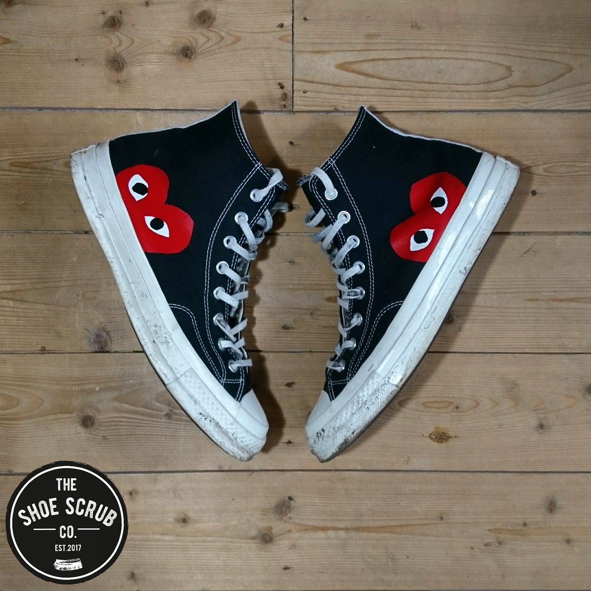 clean cdg converse