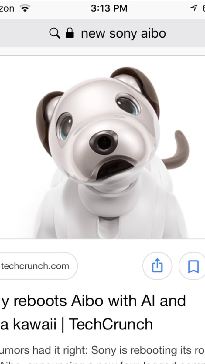 M4STER5IR's tweet photo. The new Sony Aibo ERS 1000 went on sale today in Japan. https://t.co/d5BOd9oiD2