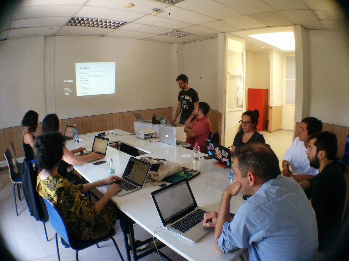 iosonosempreio's tweet image. Joining @rawgraphs with #ai2html for creating custom visualisations living on responsive webpages. Unfortunately you don&apos;t actually have to code a line. Workshop for #VISDatos_sntg2018