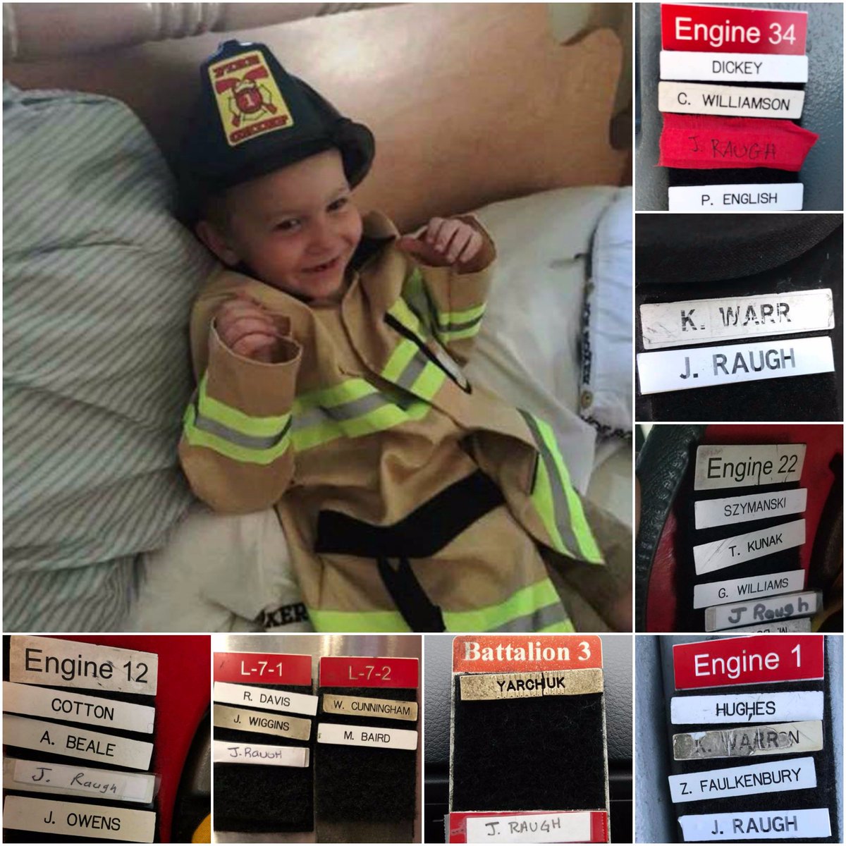 ColaFire's tweet photo. #TheCFD supporting our #HonoraryFirefighter James Rough and his families wish for James to ride for the day with us #RIP #JRoughOnDuty #scnews #sctweets #firefighter https://t.co/52dFEM9oGq