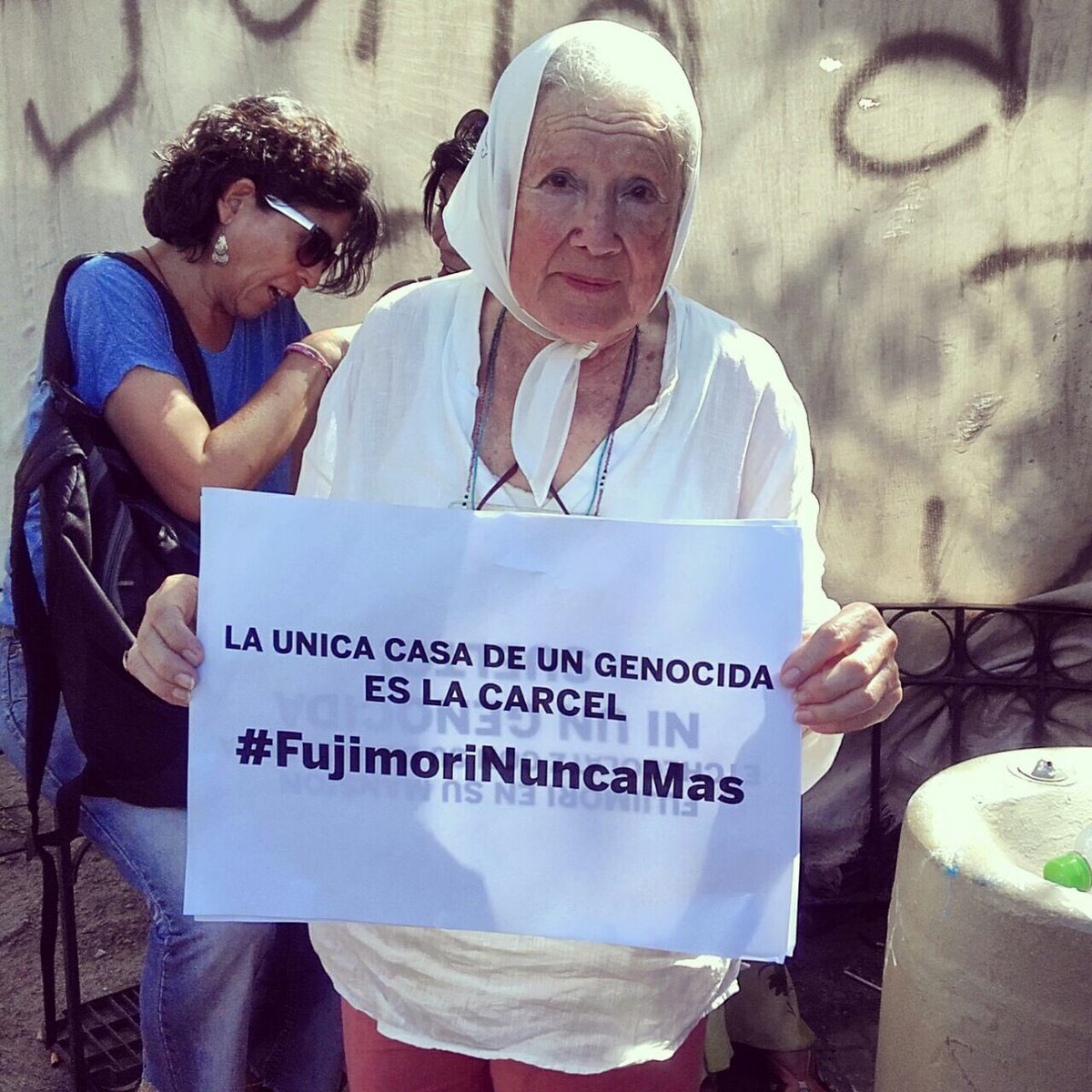 noakeikoarg's tweet photo. Nora Cortiñas
Madre de Plaza de Mayo Línea Fundadora. 
#fujimorinuncamas
#indultoesuninsulto
#nulidaddelindultoya
#niungenocidasuelto https://t.co/d9ilDDBrQm