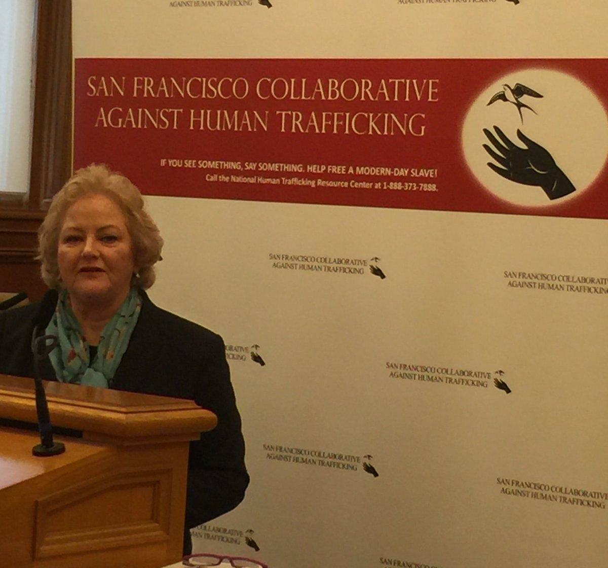 RPathways_'s tweet photo. #HumanTraffickingAwarenessDay @ACDistrictAttorney #nancyomalley receiving @SFCAHT Modern Day Abolitionist Award 👏🏻proud to be there @SFCity_Hall https://t.co/lGpApQNri2
