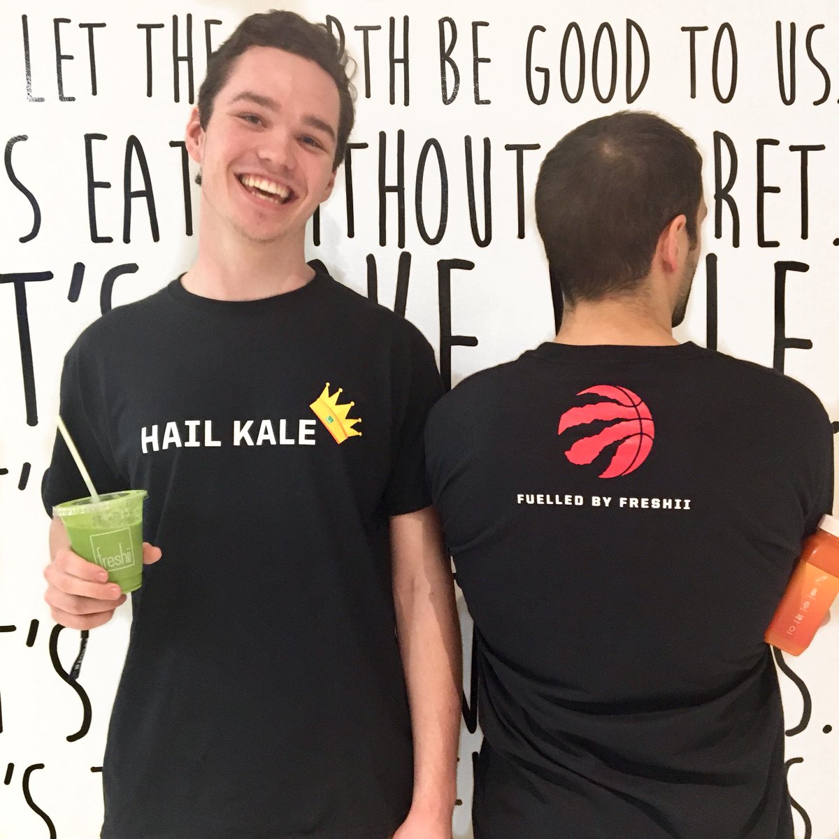 freshii's tweet photo. Only room for one King in this city👑 #WeTheNorth #FuelledByFreshii https://t.co/8bGHIdXeLt