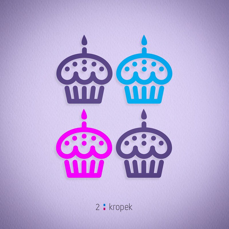 2kropek_Studio's tweet photo. 🎉🎂 4th Birthday 2KROPEK STUDIO 🎂🎉 in the company Color of the Year 2018 @pantone 18-3838 Ultra Violet. #gbirthday #2kropek #newyear #pantone #ultraviolet #blue #pink #studio #newstart #4 #cake #celebration https://t.co/w3ZvVo4MyZ