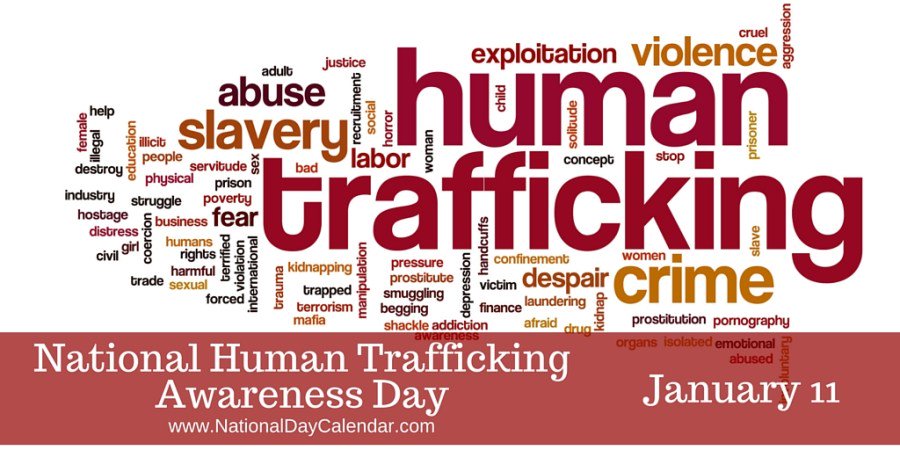 Did you know 2/3 of trafficking survivors never see help resources? On #HumanTraffickingAwarenessDay join us in sharing the hotline information. 888-373-7888 or txt HELP to 233733