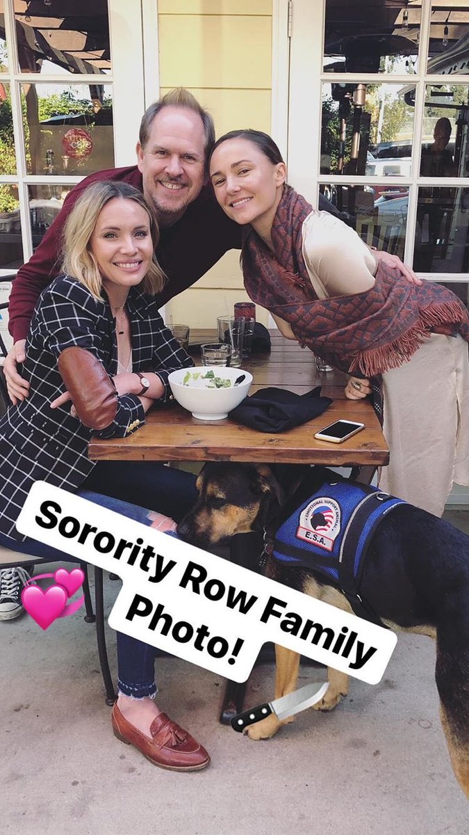 joshstolberg's tweet photo. I love these two women!!! Fun #SororityRow reunion lunch! https://t.co/pt54QboGG9