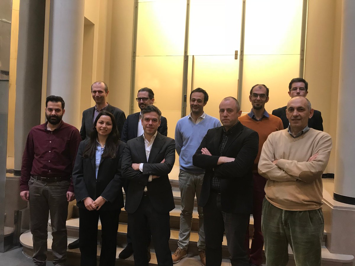 startedproject's tweet photo. We had our STARTED @EUErasmusPlus project kick-off meeting in #Brussels today... Great people, great partners at @EYIF @iesebschool @nuigalway @Translation @univroma3 #venturehub! Thank you to Louis, Alessandra and @danstanciu_bxl at EYIF for hosting us #research2startups #ateam https://t.co/obX7nnMKi8