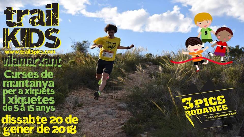 Trail3pics's tweet photo. TRAIL KIDS👧🏻

En el Trail3Pics también compiten los más peques de la casa. (de 5 a 15 años). 🏃🏃🏻‍♀️🐐⛰
Las pruebas con distintas distancias serán el sábado 20 de enero, en la misma meta que tendrán los mayores en el campo de fútbol municipal.
https://t.co/24Nv8sc3tG https://t.co/mFLZElCzWV