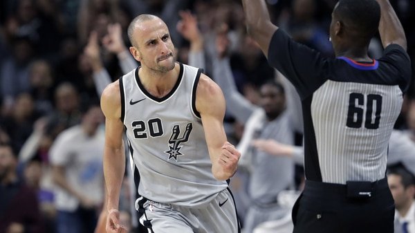 SDBasketStore's tweet photo. Queremos avisarle que hoy le vamos a dar RT a cualquier cosa que diga "#NBAVote Manu Ginobili". ¡#ElPibeDe40 tiene que estar en el All Star! ¡HOY LOS VOTOS VALEN DOBLE! https://t.co/Q9O7vAQCps
