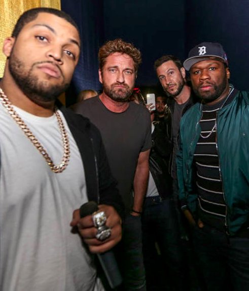 GUnitFamilySite's tweet photo. #DenOfThieves special screening in Miami last night!! 🎥🍿 https://t.co/zKFLZXbrEe