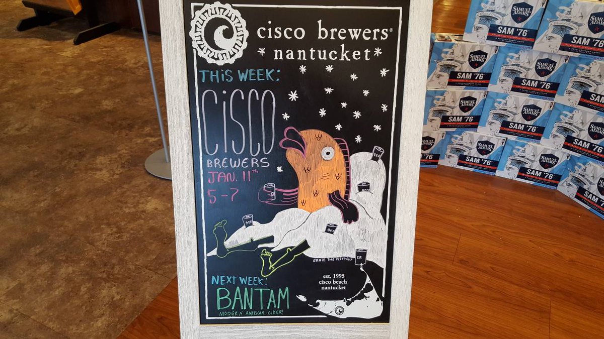 BusaBurlington's tweet photo. @CiscoBrewers will be in house tonight from 5-7 too pour dampness of their greatest hits and newest brews! #beerme🍺 #thirstythursdatatthebu #drinklocalbeer https://t.co/X2PZk1hyg9