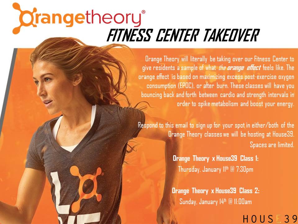 House39NYC's tweet photo. Who's excited for tonight's Workout Class with @orangetheory East 39th?! Opening up a new location on 39th Street, the Orange Theory team will be here tonight for a class with our @House39NYC residents. The class is full, but make sure you sign up for our waitlist. See you there! https://t.co/necxHziS5w