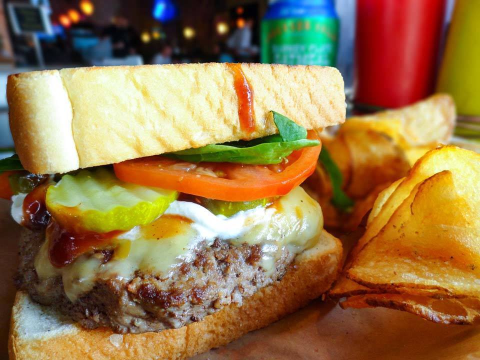TheTinCow's tweet photo. Why limit yourself to an ordinary burger? We offer millions of possible combinations! #downtownpensacola #pensacola #pcola #burgermagic #designyourown https://t.co/ZKbxhg50XC
