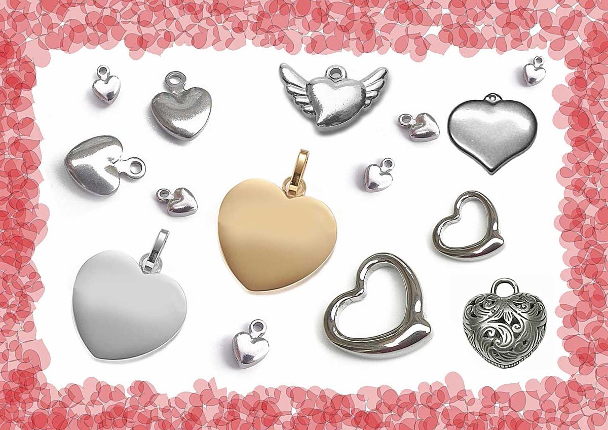 Magic_and_Arts's tweet photo. Bald ist Valentinstag! Wer Herzchen mag, dem gefallen bestimmt unsere Herz Charms aus Edelstahl!
https://t.co/fKDfGwjCNz https://t.co/OdD5aprBcp
