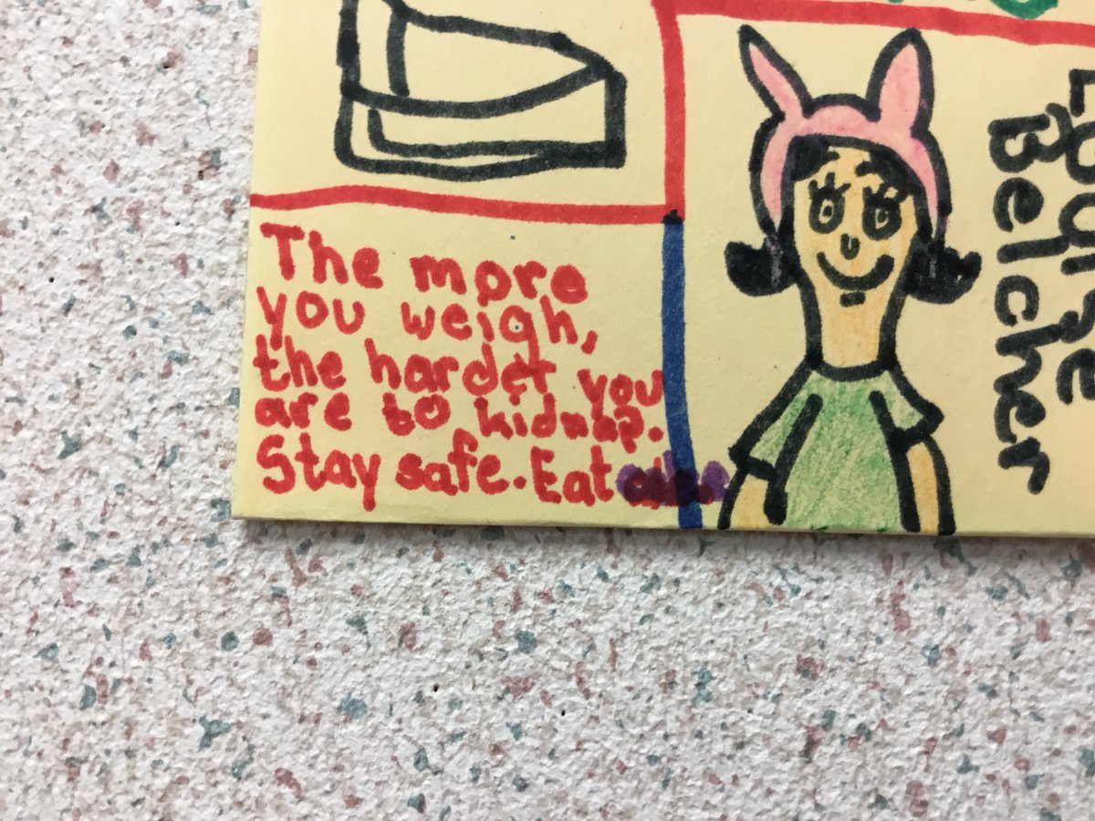 Mrs_Cabahug's tweet photo. When you tell 8th graders to put their favorite quote on something 😂 #BeSafeEat #KYAO #EverythingIsAwesomeSCCA https://t.co/dKqzQ7jZnT