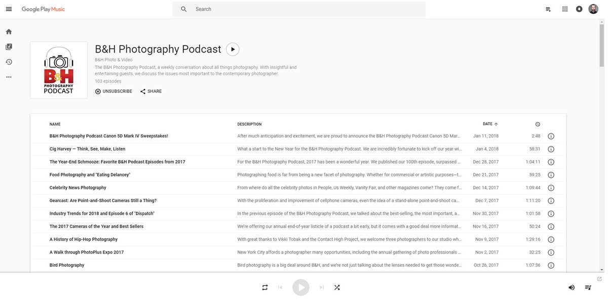 Check out the new #bhphotopodcast!