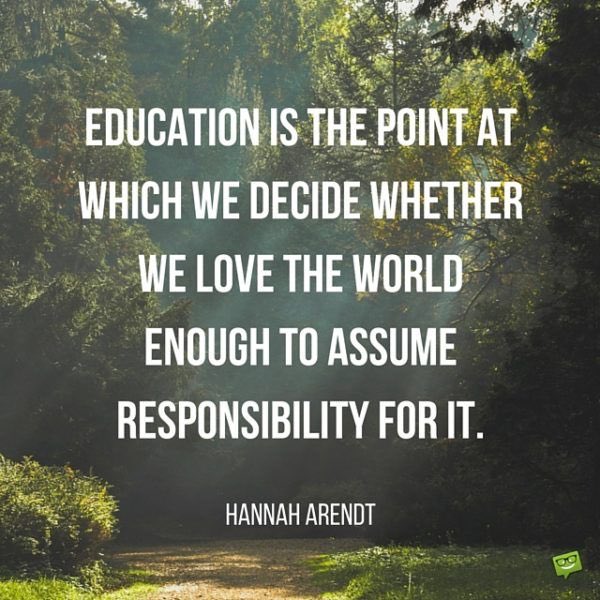 jackielconnell's tweet photo. People. Relationships. Change. Responsibility & Love. The true meaning of education. โค๏ธ #mblearning4life #Arendt #Freire https://t.co/Tb0Qw2BE70