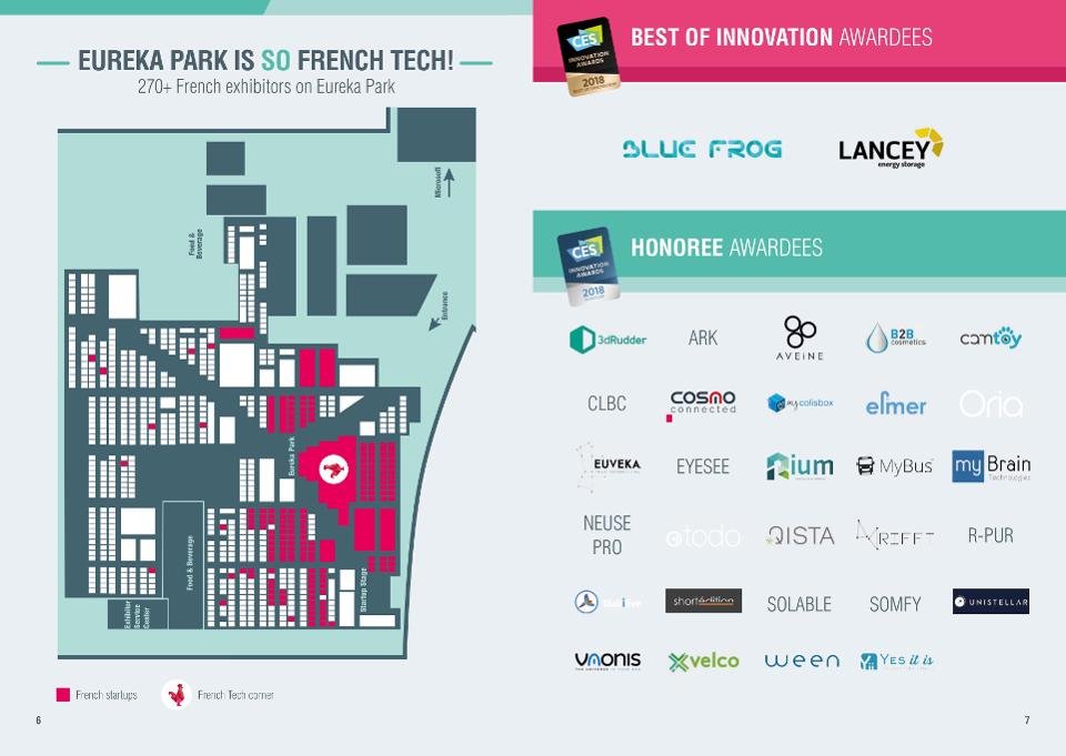 franceintheus's tweet photo. #Didyouknow that France is the most represented country outside of the U.S. at CES' Eureka Park for the third year in a row? Read more about #FrenchTech at #CES2018 >https://t.co/gmTaEm4OD4 @Forbes
#FrenchTechCES #FrenchTechPavilion https://t.co/qP51fRTzdY