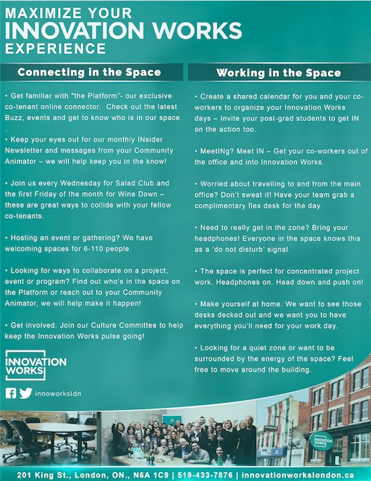 innoworksldn's tweet photo. 175+ co-tenants, 300+ Londoners share this work space, and host of over 100 events since January 2017.

From Private Offices to Desk Clusters, we have room for you! Join the #Innofam today!

https://t.co/GnPD7kBrhD https://t.co/vgsv2x5IQa