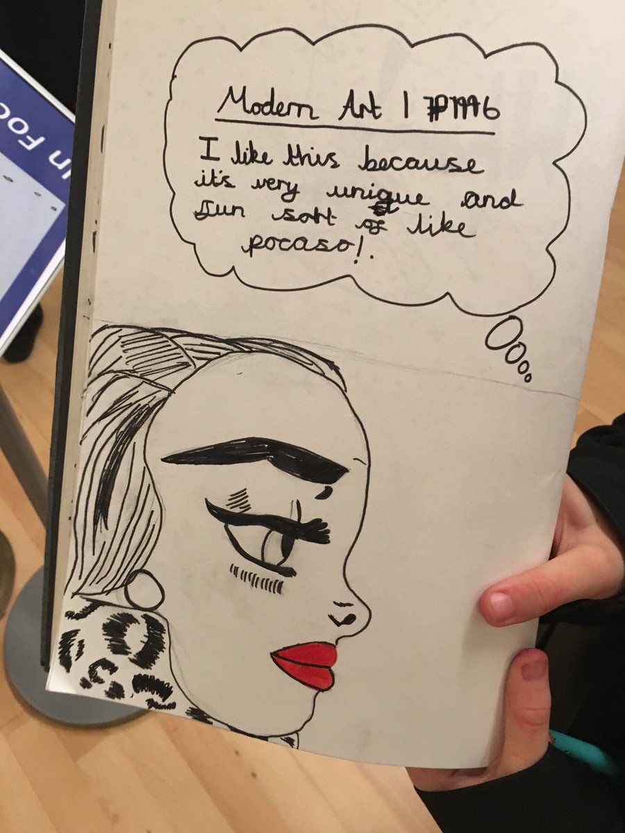 AnfieldRoadY5's tweet photo. A fantastic day at the Tate Gallery for our provocation #anfieldloveslearning https://t.co/PqHrJBTJwE